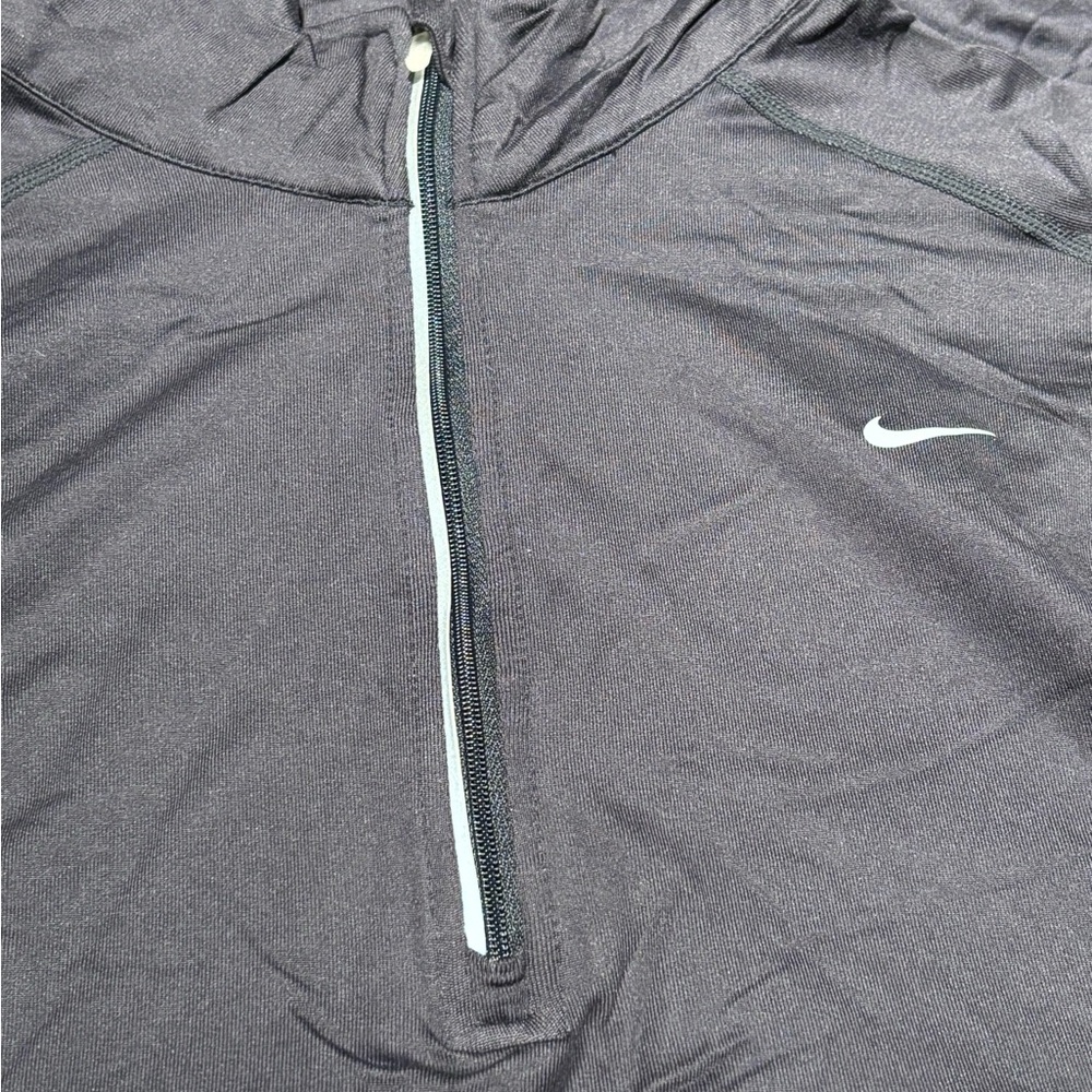 Nike Dri-FIT Running Element 1/2 Zip Top Charcoal - Women's XXL - Picture 4 of 8